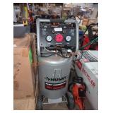 Husky 165 psi 20 gal air compressor on wheels