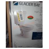 Glacier Bay 2-Piece Dual Flush Elongated Toilet