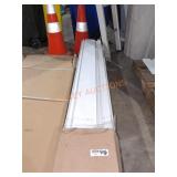 White siding approximately 98" length 3 boxes