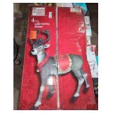 Home Accents 4.5ft Standing Reindeer