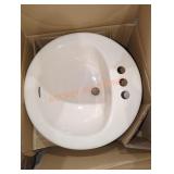 Glacier Bay Round Drop-In Sink