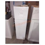 9" x 25" x 35" white cabinet base