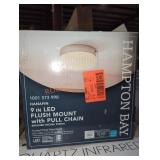 Hampton Bay 9" LED Flush Mount