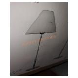 Hampton Bay 2 Silver Table Lamps