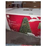 7.5 ft Aldon Balsam fir Led prelit tree