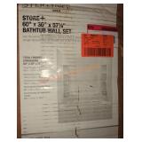 Sterling 60" x 30" x 57 1/4" bathtub wall set