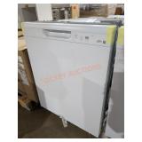 GE 24" White Dishwasher