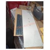 Miscellaneous boards and track, maybe shelf???