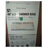 Sterling Kohler 48" x 34" shower Base white