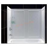 Dreamline Q Wall Tub Back Wall 4 Piece