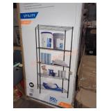 HDX 36" W x 16" L x 72" H 5 shelf storage unit