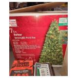 7.5 ft Barbour Spruce LED pre-lit tree