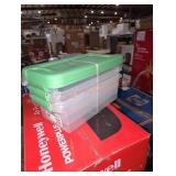 12 6QT latching boxes sterilite