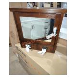 23.5" x 8" small wall cabinet