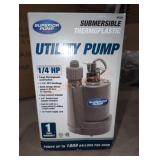 Superior Pump 1/4 HP Thermoplastic Utility Pump