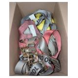 Box of Various Tie-Down Cargo Straps