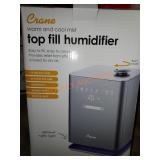 Crane Warm and Cool Mist Top Fill Humidifier