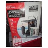 Everbilt 3/4 HP 80 gpm professional sump pump