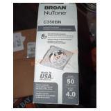 Broan NuTone C350BN 50 cfm 4.0 sones fan motor