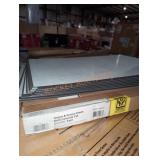 24.4" L x 15.7" W x .19" H 8 pieces of tongue n