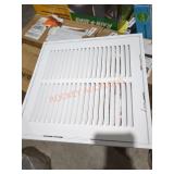 EZ Flo 10" Square Return Filter Grille