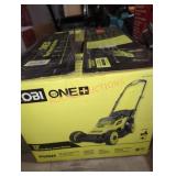 Ryobi 18v one+ 13" cordless lawn mower