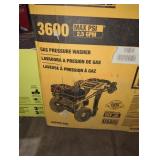 DeWalt 3600 Max psi gas pressure washer