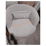 Kinwell Poly Blend Boucle Fabric Upholstered