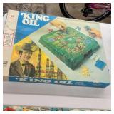 Vintage King oil board game by Milton Bradley