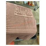 Vintage Pullman railroad  blanket