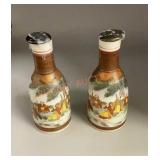 Vintage Sake bottle set