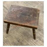 Antique step stool