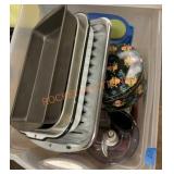 Misc. kitchen tote lot