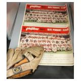 1976 Phillies  baseball poster and vintage