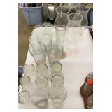 Misc. clear glass lot