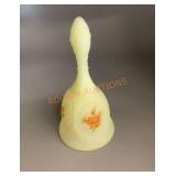 Handpainted Fenton bell