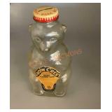 Vintage Snowcrest, bear bank with lid