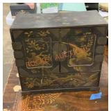 Antique Japanese tea chest