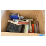 Antique book box lot