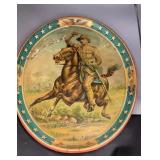 Vintage Teddy Roosevelt decorative tray