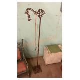 55" tall antique floor lamp