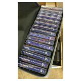 Box lot mixed cassette tapes