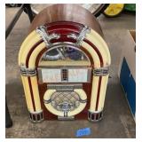 Vintage style mini jukebox