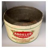 Vintage angelus marshmallow tin missing lid