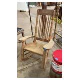 Antique large rocking chair