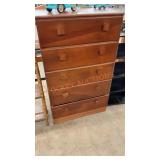 Vintage five drawer dresser