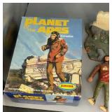 Aurora model kit put together (planet of the apes