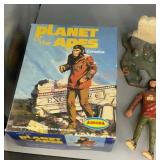 Aurora model kit put together (planet of the apes