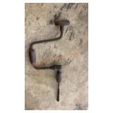 Antique hand drill