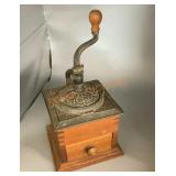 Antique coffee mill